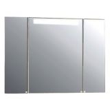 Зеркало-шкаф Акватон Мадрид 120 белое со светильником 1A113402MA010