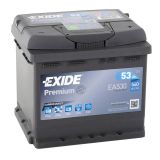 Аккумулятор легковой Exide Premium EA530 53 Ач