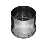 Заглушка Феррум нержавеющаяя внутренняя 0.5мм ф 120мм