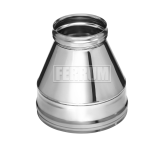 Конус Феррум нержавеющий 0.5мм ф115x200мм