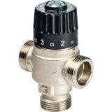 Термостатический смесительный клапан Stout для сиcтем отопления и ГВС 3/4" НР SVM-0025-186520