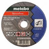 Диск отрезной по металлу (150х22.2 мм) Metabo Novoflex А30 616448000