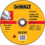 Диск обдирочный по металлу (230x22.2х6.3 мм) Dewalt DT42620Z