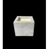 Свеча бетонный куб 110x110